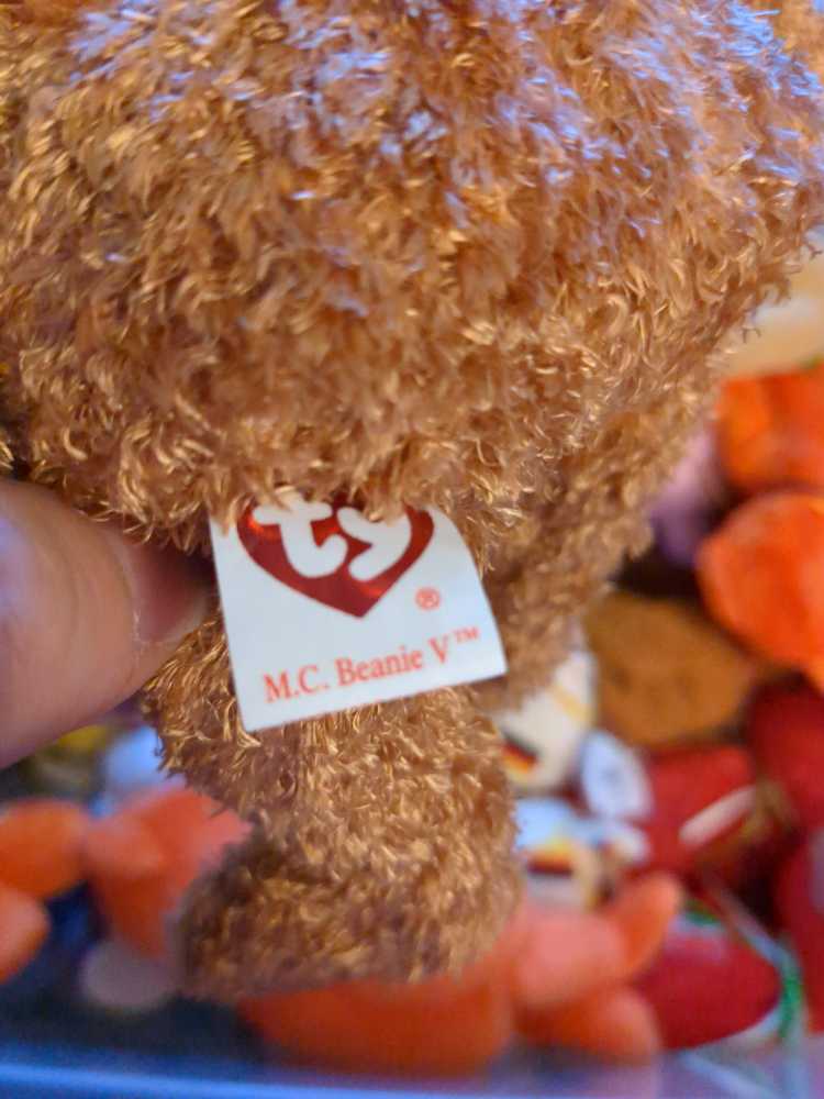 M.C. Beanie V The Bear  plush collectible - Main Image 2