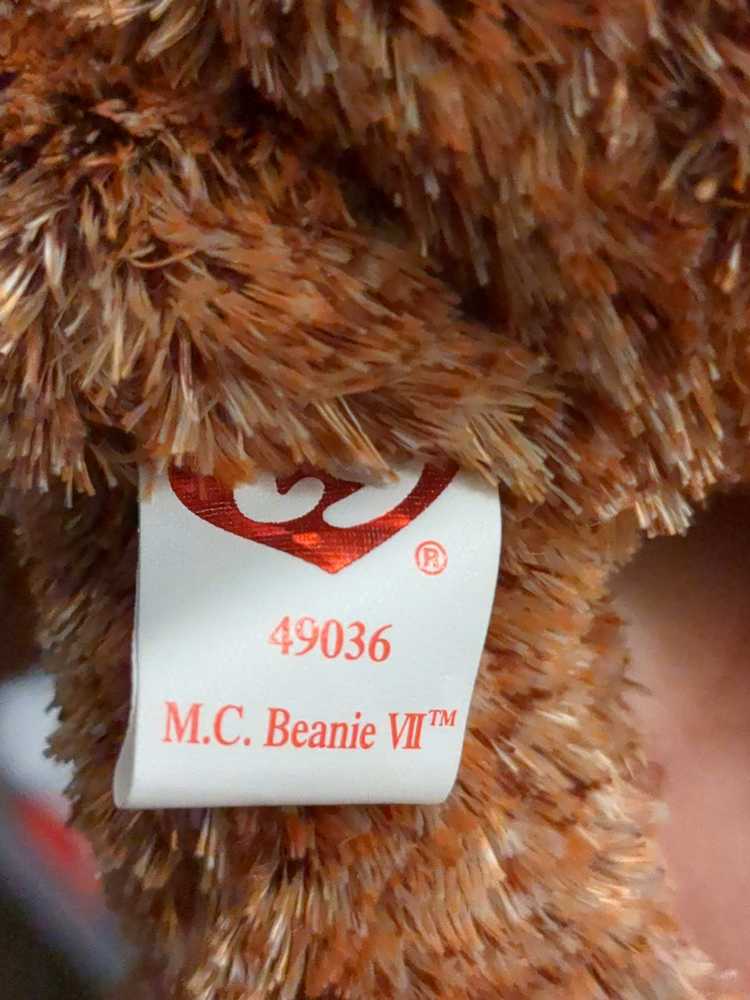 M.C. Beanie VII The Bear  plush collectible - Main Image 2