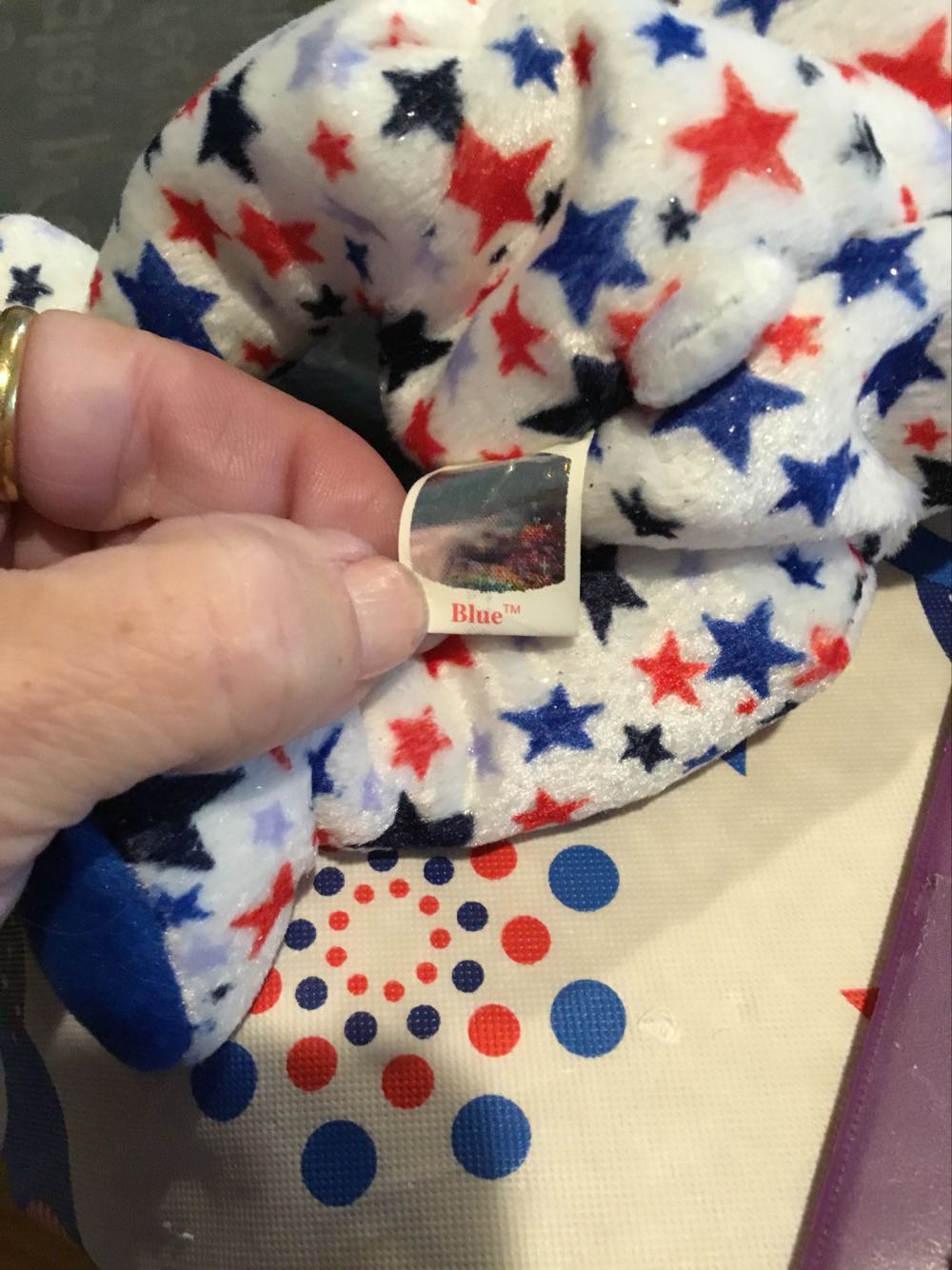 Blue The Bear  (United States) plush collectible - Main Image 4