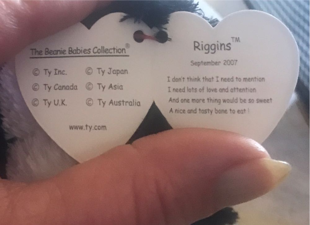 Riggins The Dog  plush collectible - Main Image 3