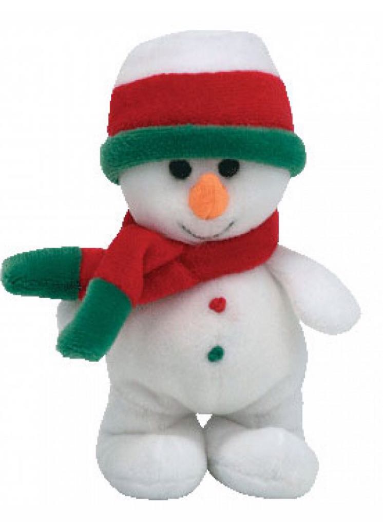 Jingle Beanies - Flakesy The Snowman  plush collectible - Main Image 2