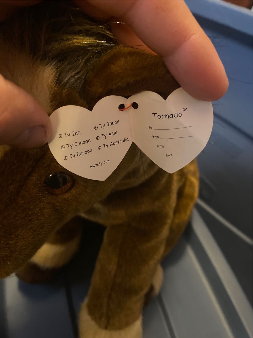 Tornado the Horse  (Canada) plush collectible [Barcode 008421074051] - Main Image 3