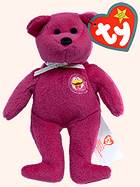 BURGER the Bear #2 (2004 McDonald’s Teenie)  plush collectible - Main Image 2