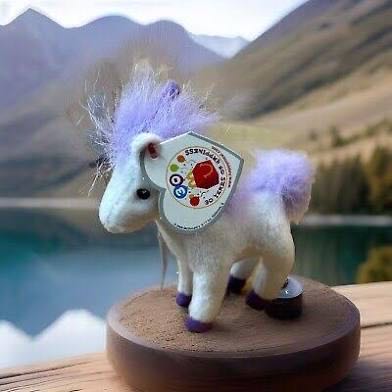 FABLE The Unicorn (Teenie Beanie)  plush collectible - Main Image 4