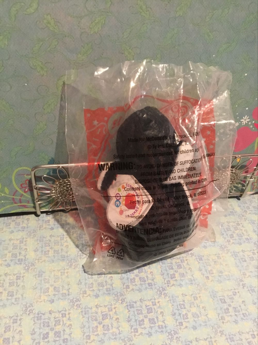 CHILL the Penguin 🐧 #13 L (2009 McDonald’s Teenie)  plush collectible - Main Image 2