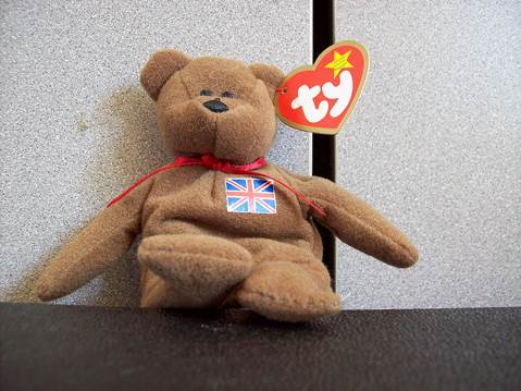 Patriotic  Bear In Red ( Ty Classic)