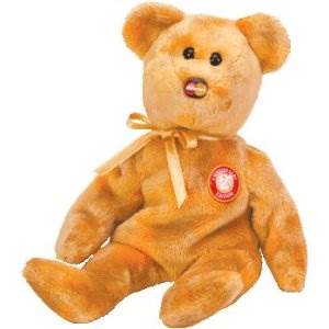 Curly the Bear (red sweater) Plush