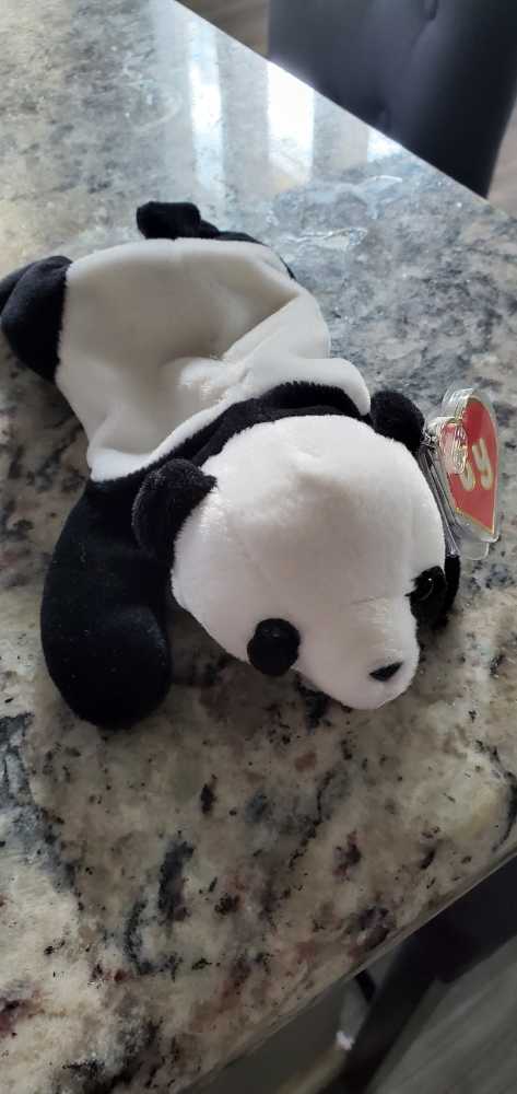 Peking the Panda Bear  plush collectible [Barcode 008421093106] - Main Image 3