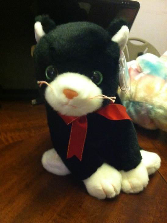 Zip The Cat - Beanie Buddy  (United States) plush collectible [Barcode 008421093601] - Main Image 2