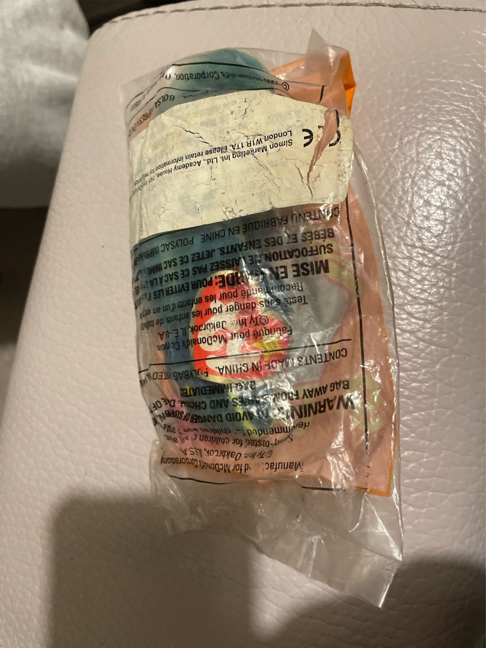 Iggy Teenie Beanie Baby  plush collectible - Main Image 3