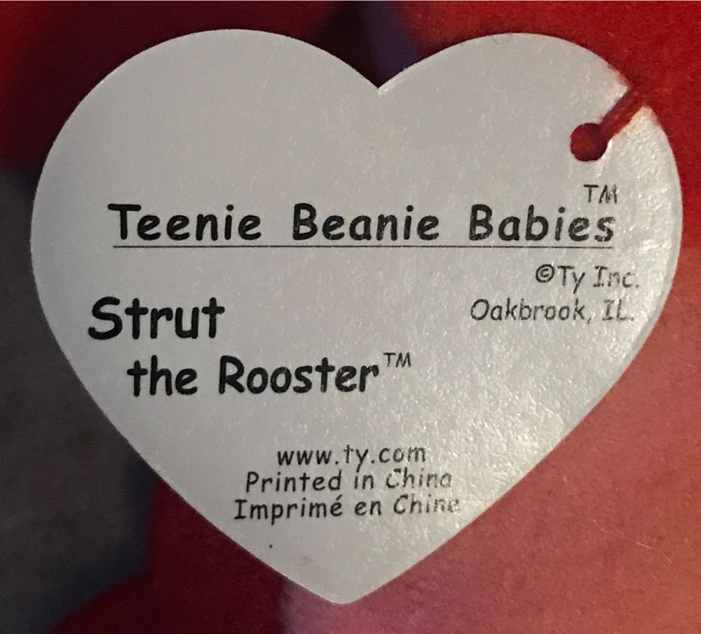 Strut the Rooster  plush collectible - Main Image 3