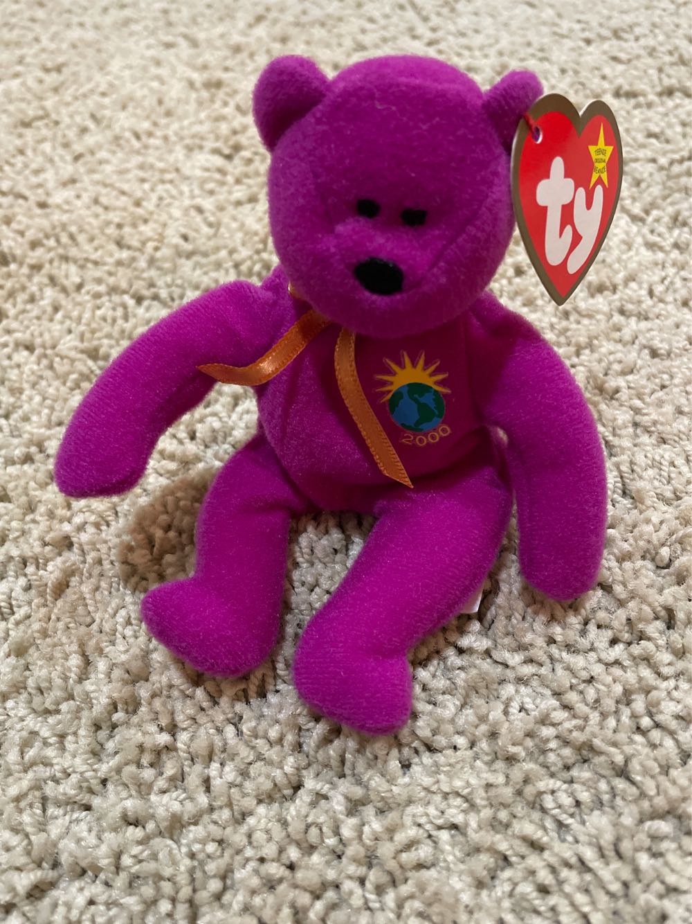 Millennium the Bear - Teenie Beanie  plush collectible - Main Image 2