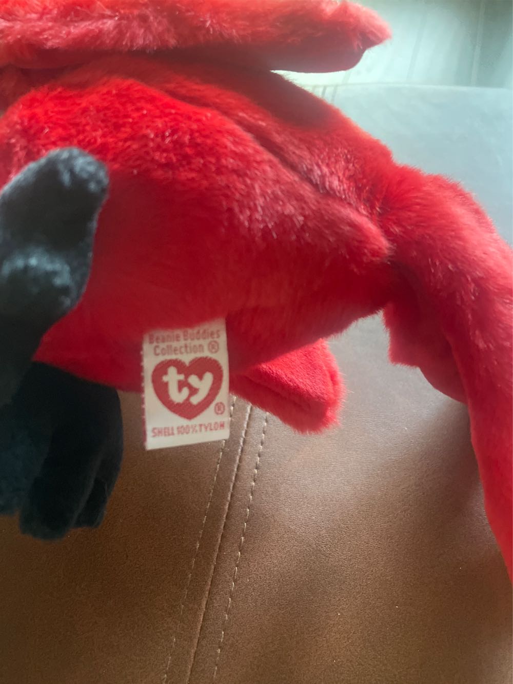 The Cardinal the Beanie Buddy  (United States) plush collectible [Barcode 008421093953] - Main Image 3