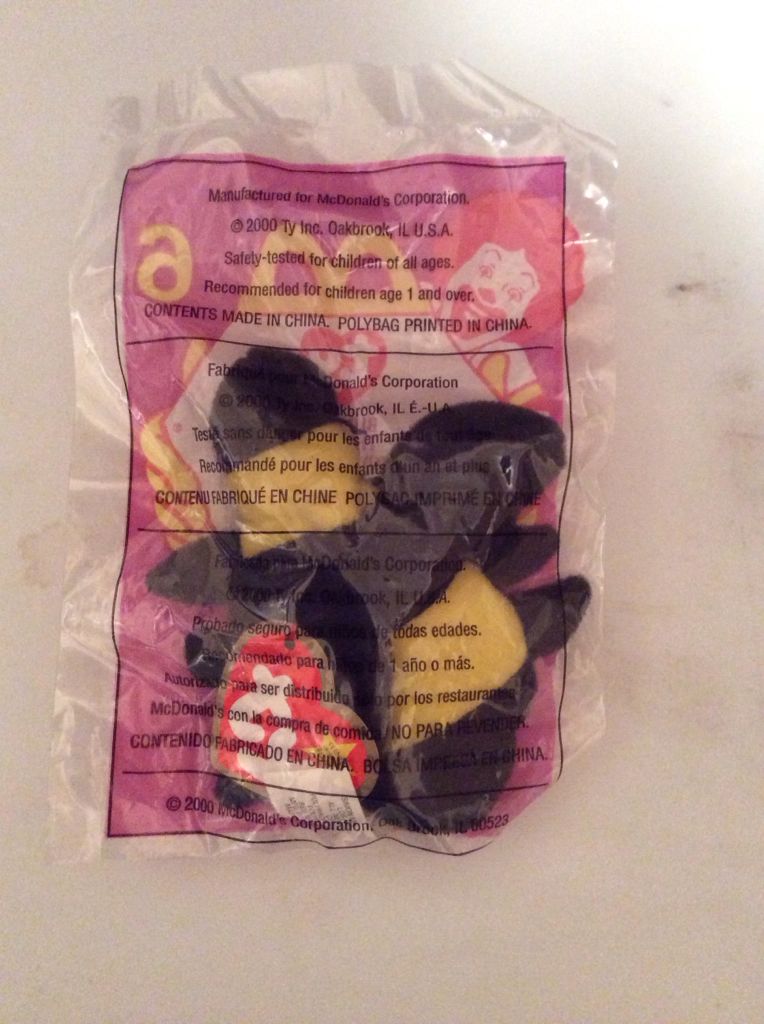 Bumble the Bee - Teenie Beanie  plush collectible - Main Image 2