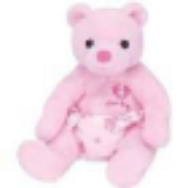 Cuddlecub the Bear (pink) Baby Ty
