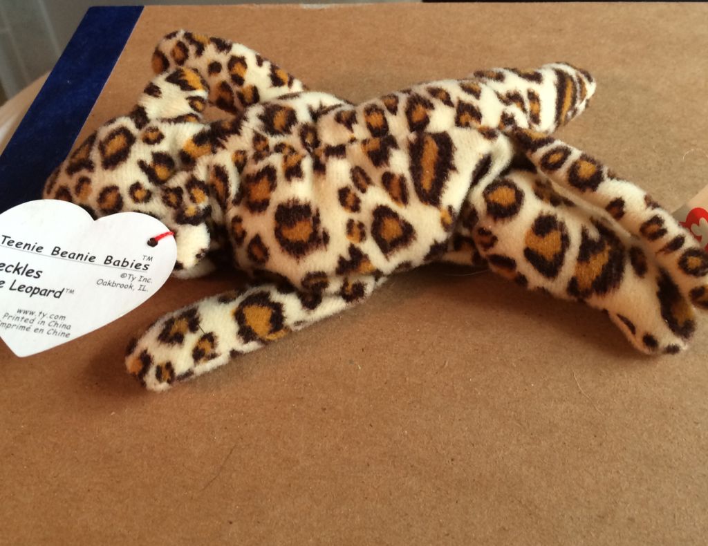 Freckles the Leopard (Teenie)  plush collectible - Main Image 2