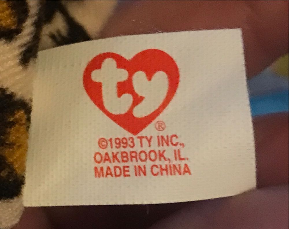 Freckles the Leopard (Teenie)  plush collectible - Main Image 4