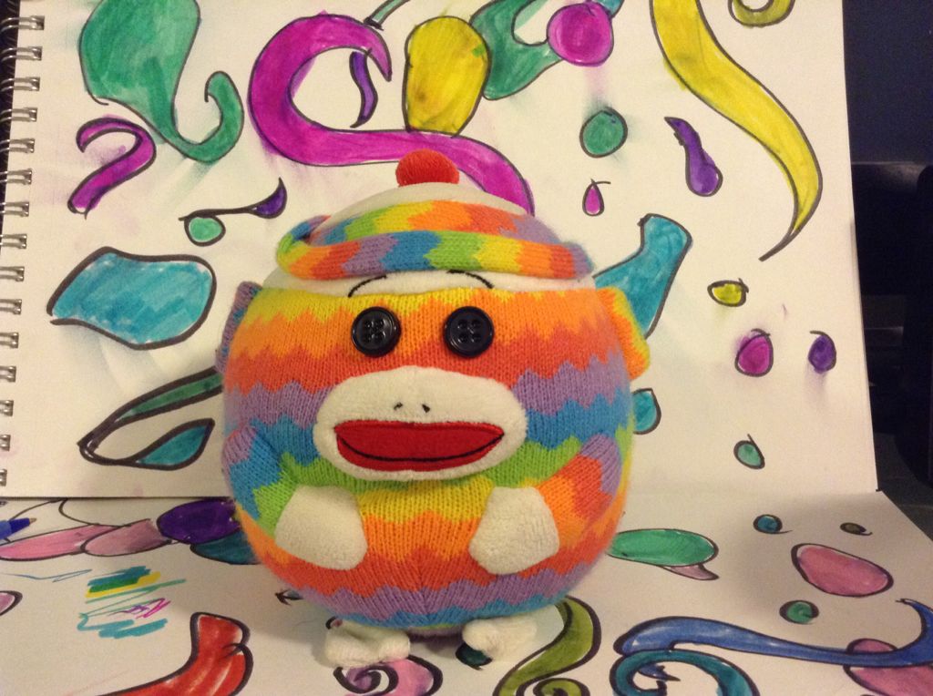 Squeaky (Ty Attic Treasure)  No Bow  White Feet White Paw White Ears