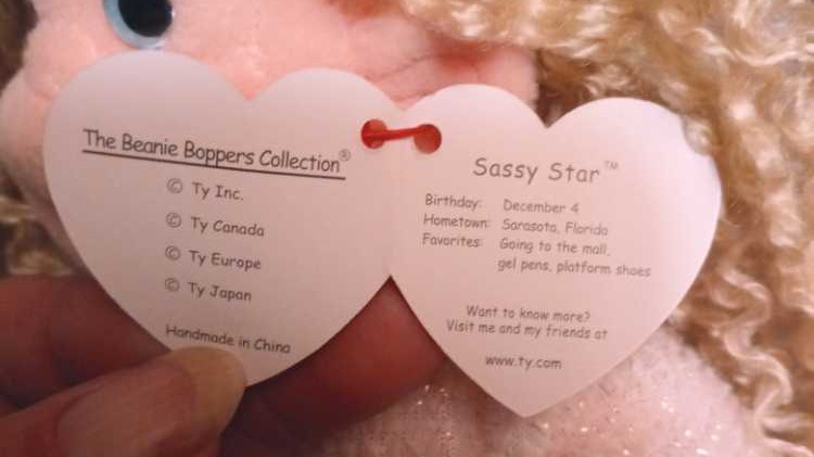 Sassy Star  plush collectible [Barcode 008421002016] - Main Image 3