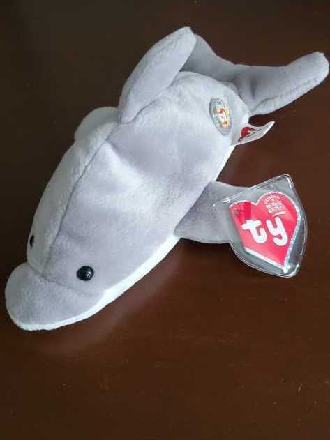 Flash The Dolphin BBOC  plush collectible - Main Image 2