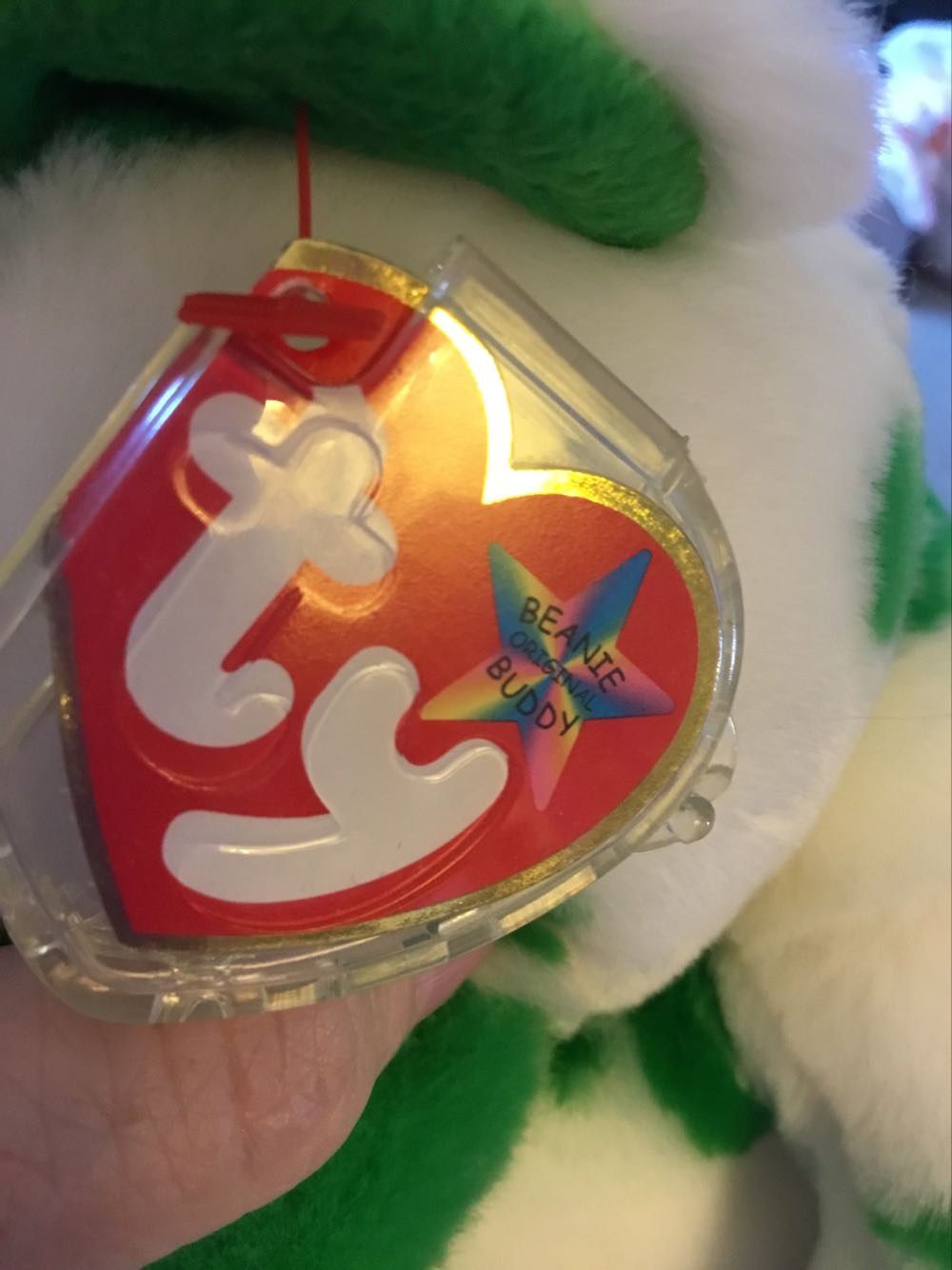 Clover St. Patrick’s Day Beanie Buddy  plush collectible [Barcode 008421094776] - Main Image 4