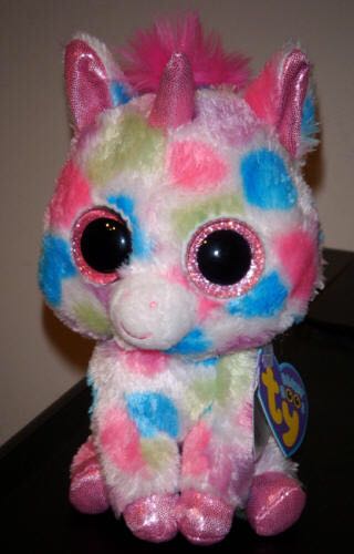 Skylar The Unicorn Ty Beanie Boos  (United Kingdom) plush collectible - Main Image 2