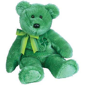 Ty “Dublin” St. Patrick’s Day Beanie Buddy  plush collectible [Barcode 008421097111] - Main Image 1