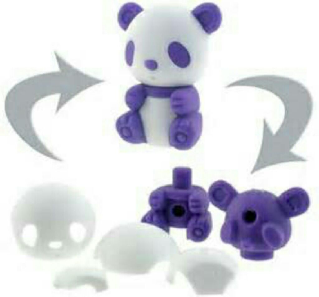 Beanie Puzzle Eraser Bamboo  plush collectible - Main Image 2