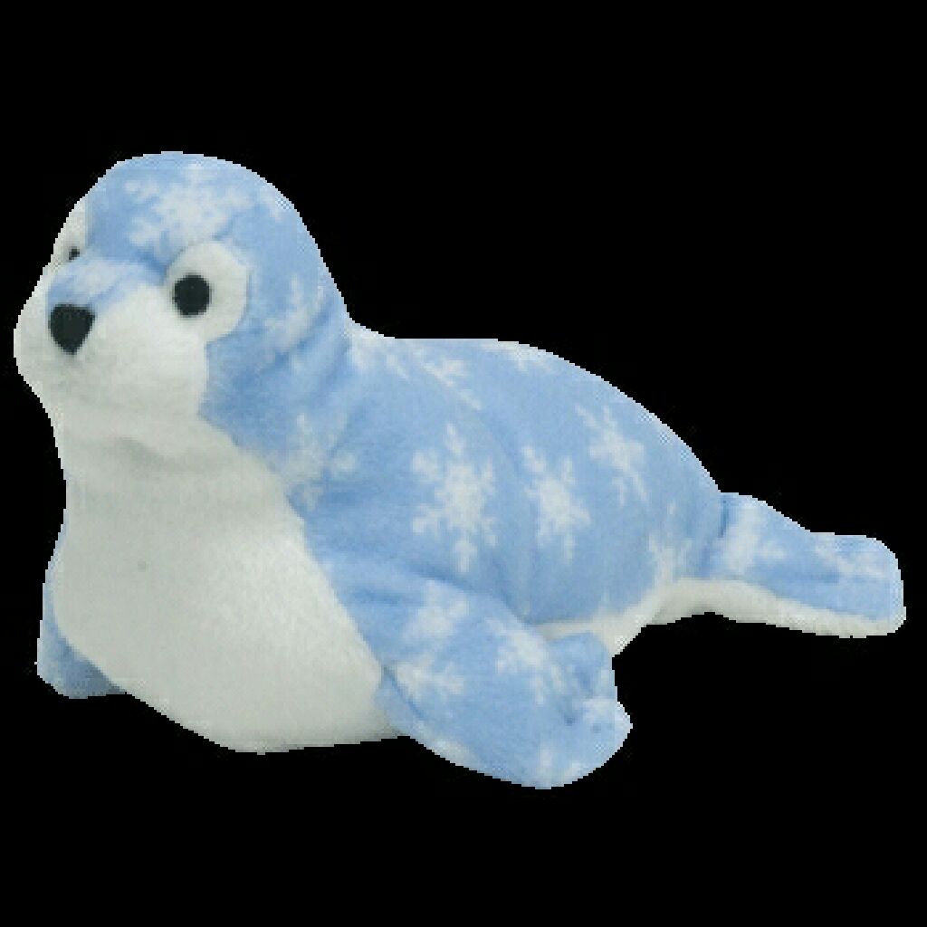 Snowflake the seal  plush collectible - Main Image 2