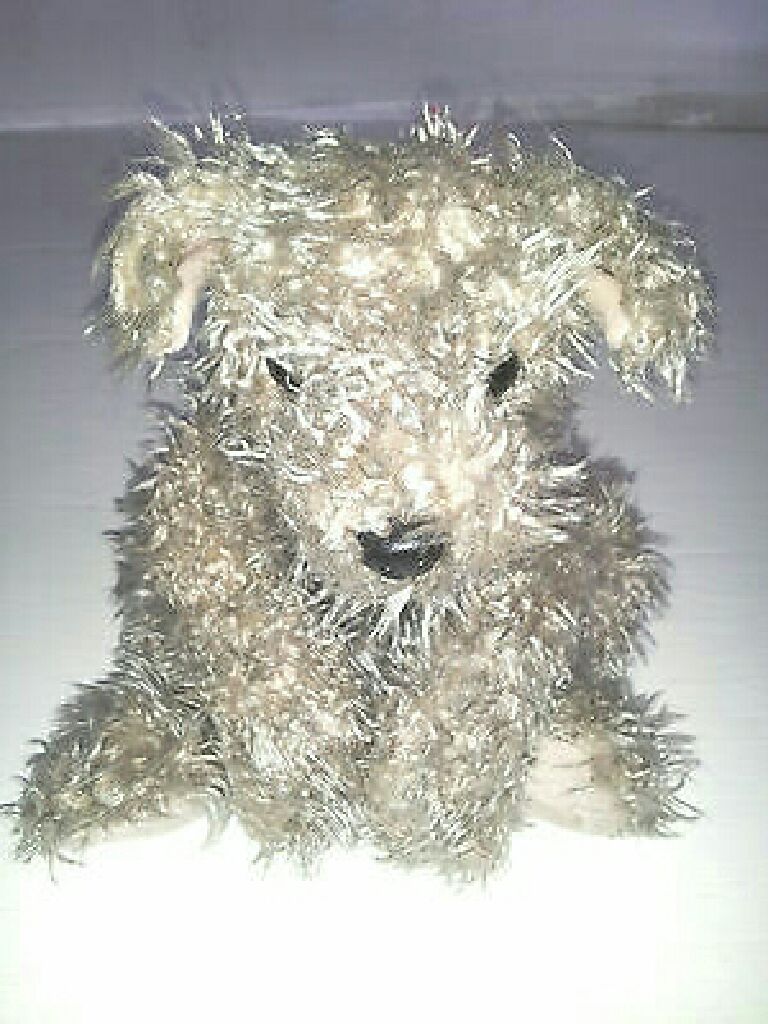 Large Curly the Bear (plaid ribbon) Plush