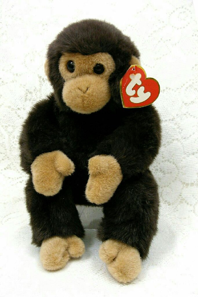 Chuckles the Monkey Ty Plush  plush collectible - Main Image 1