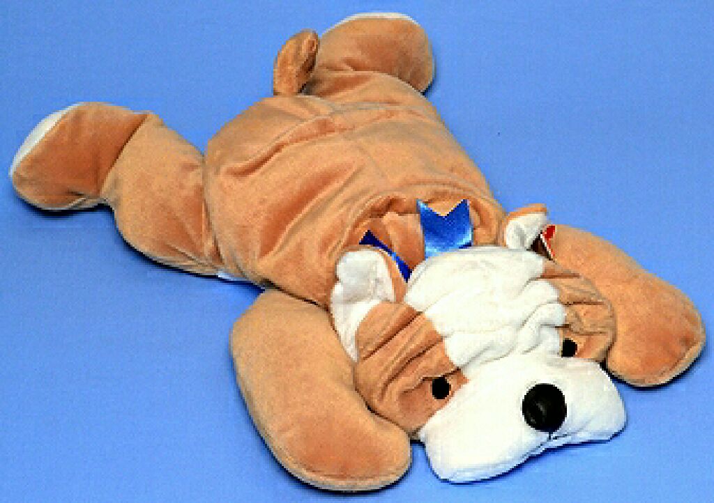 Bruiser the Dog Ty Pillow Pal  plush collectible - Main Image 1