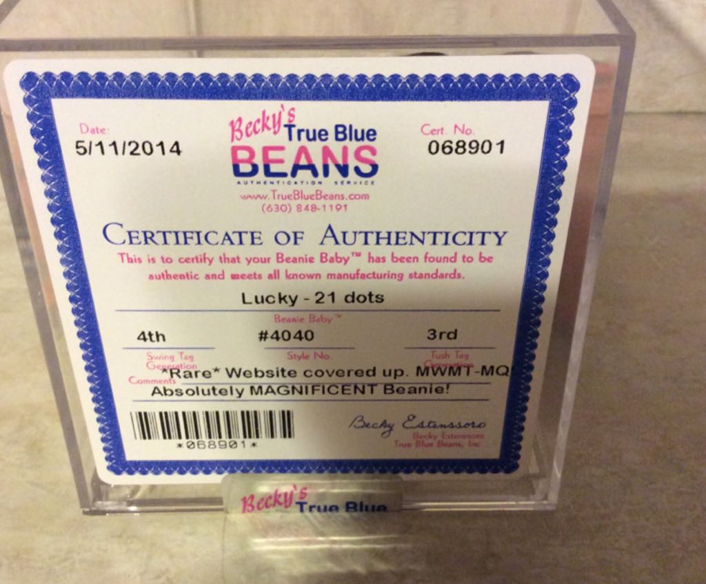 Lucky 21 Dots  plush collectible - Main Image 2