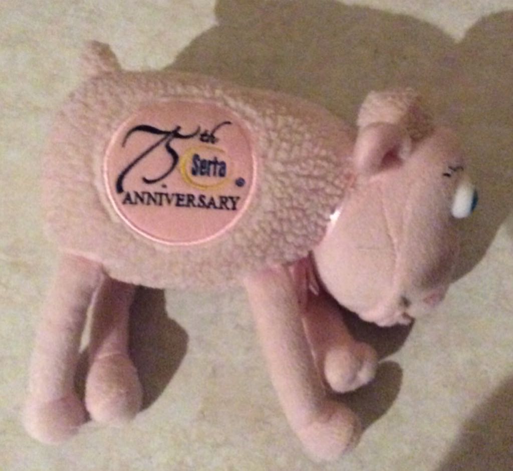 Serta 75th Anniversary Plush Sheep  plush collectible - Main Image 2