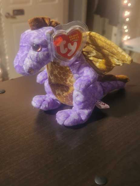 Legend the Dragon TY  plush collectible - Main Image 2