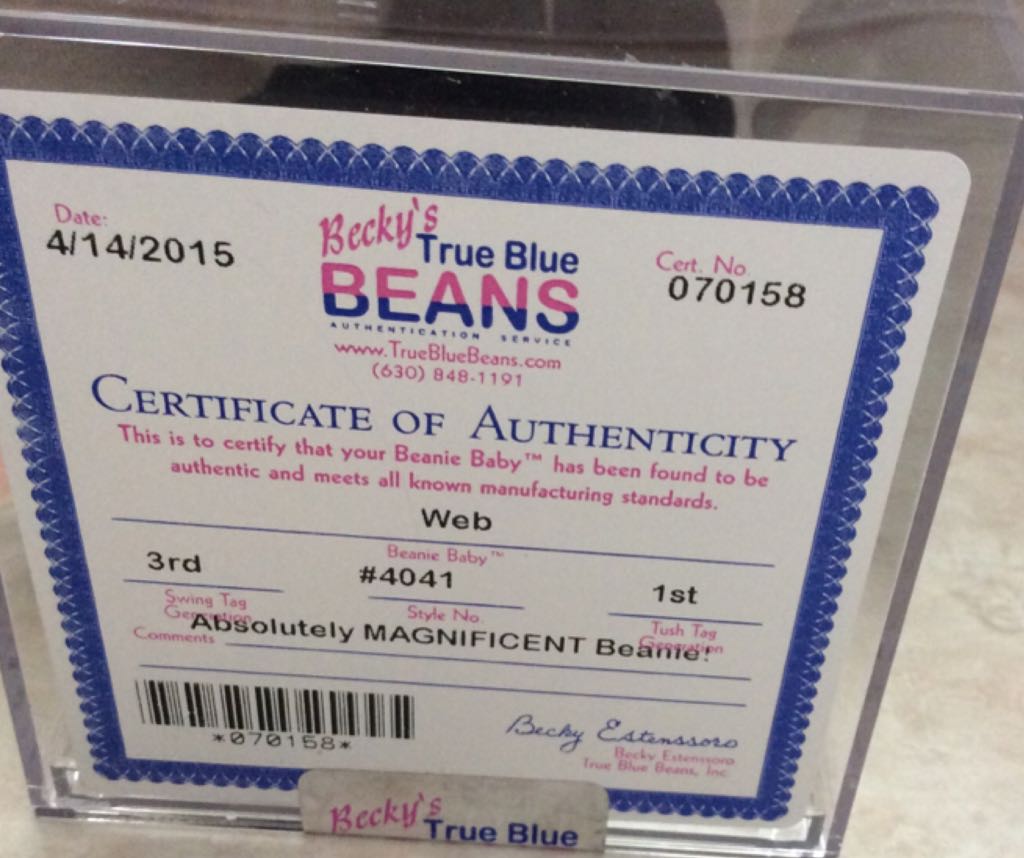 Web  plush collectible - Main Image 2