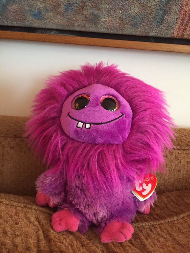 Large Curly the Bear (plaid ribbon) Plush