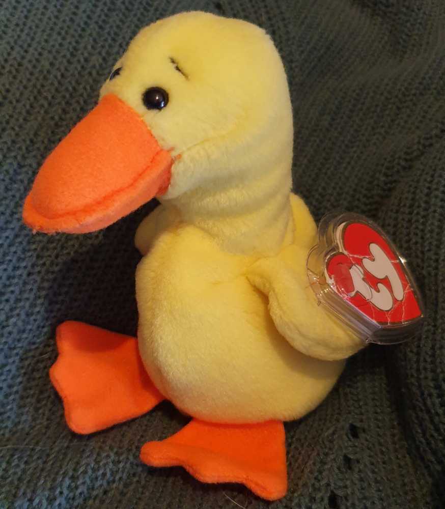 Quackers The Yellow Duck  plush collectible - Main Image 2