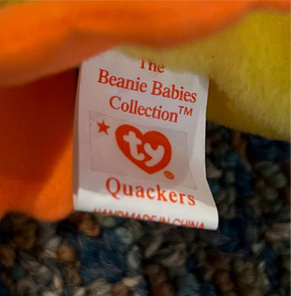 Quackers The Yellow Duck  plush collectible - Main Image 4