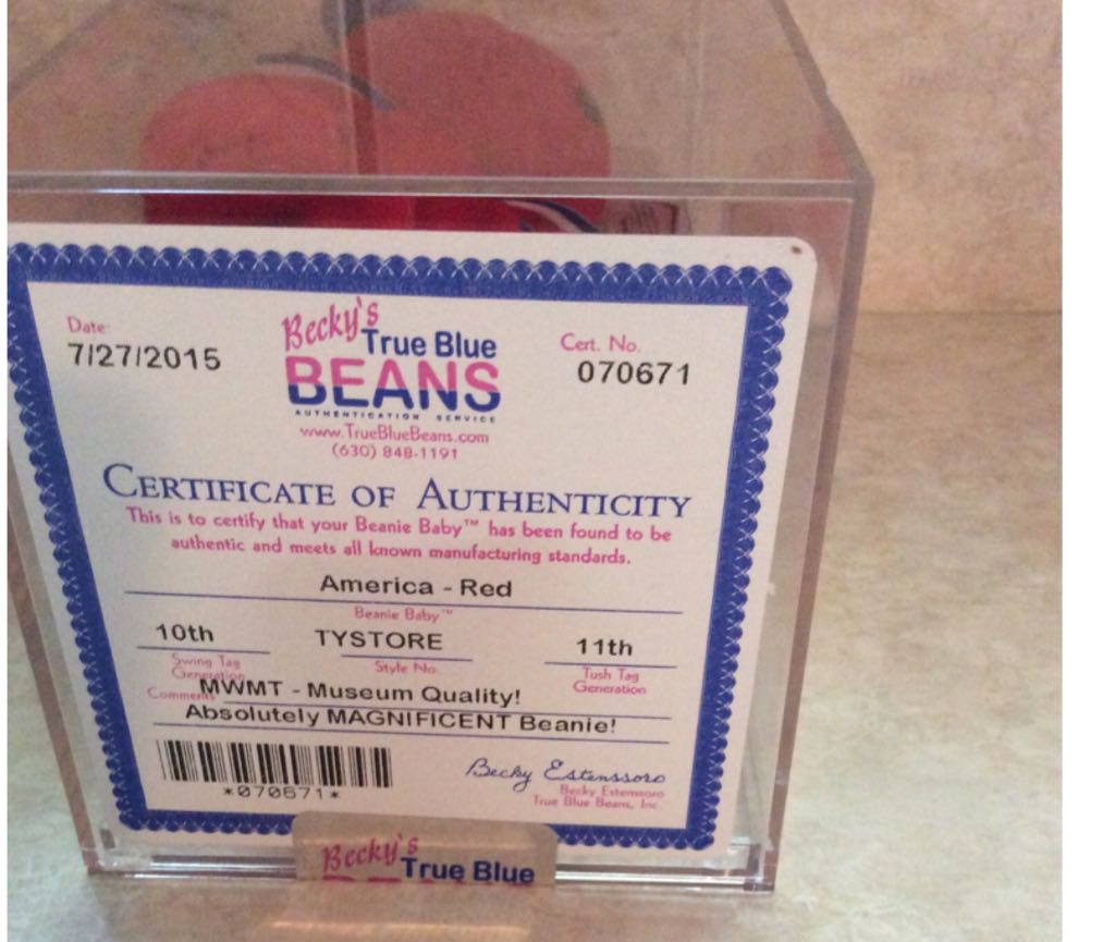 America  (United States) plush collectible - Main Image 2