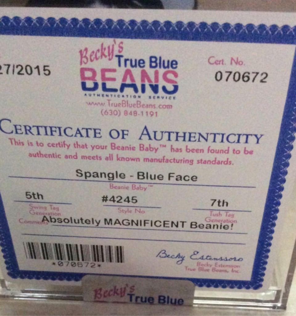 Spangle  plush collectible - Main Image 2