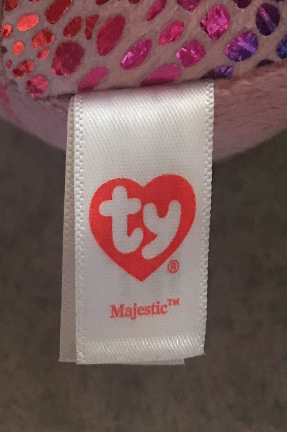 Majestic the Seahorse  (United States) plush collectible - Main Image 2