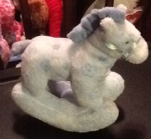 Baby Ty - Pretty Pony Blue  plush collectible [Barcode 008421345175] - Main Image 2