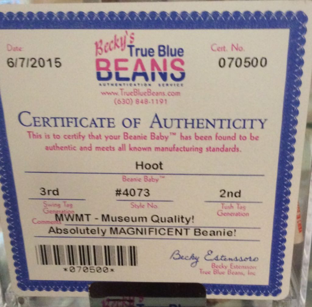 Hoot  plush collectible - Main Image 2