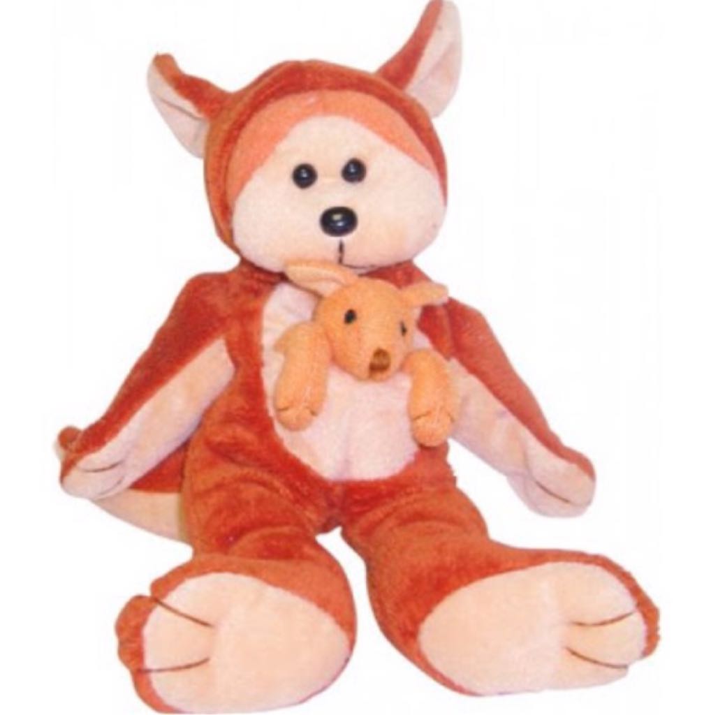 Bouncer the Kangaroo Bear  plush collectible - Main Image 1