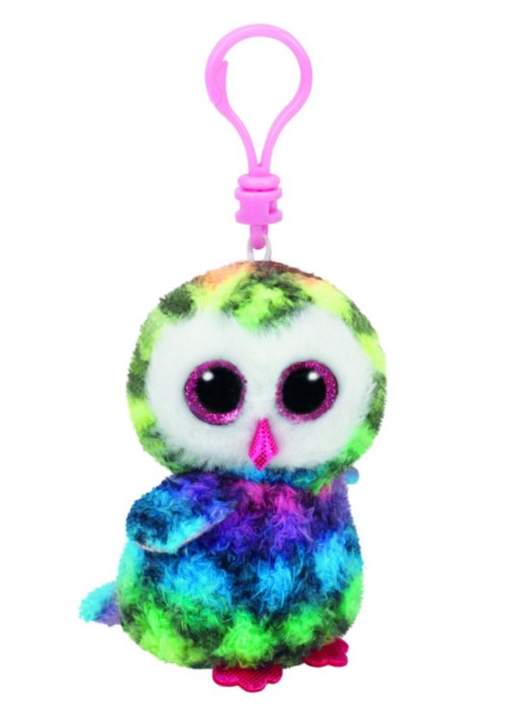 Owen Multicolor Owl  (United States) plush collectible [Barcode 008421350254] - Main Image 2