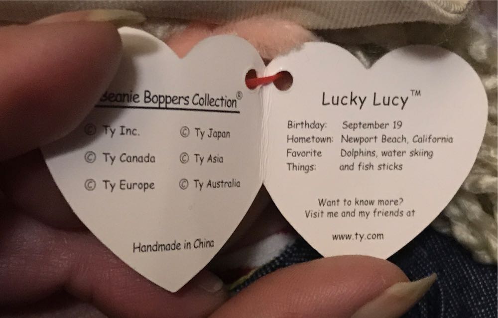 Lucky Lucy  plush collectible [Barcode 008421002290] - Main Image 3