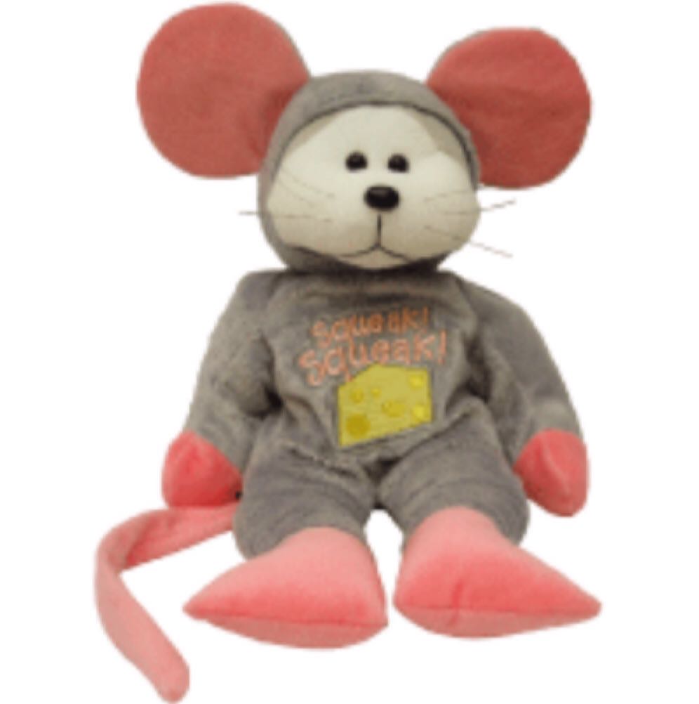 Iggy the Ty-Dyed Iguana (Rainbow with Spikes  w/out Tongue)