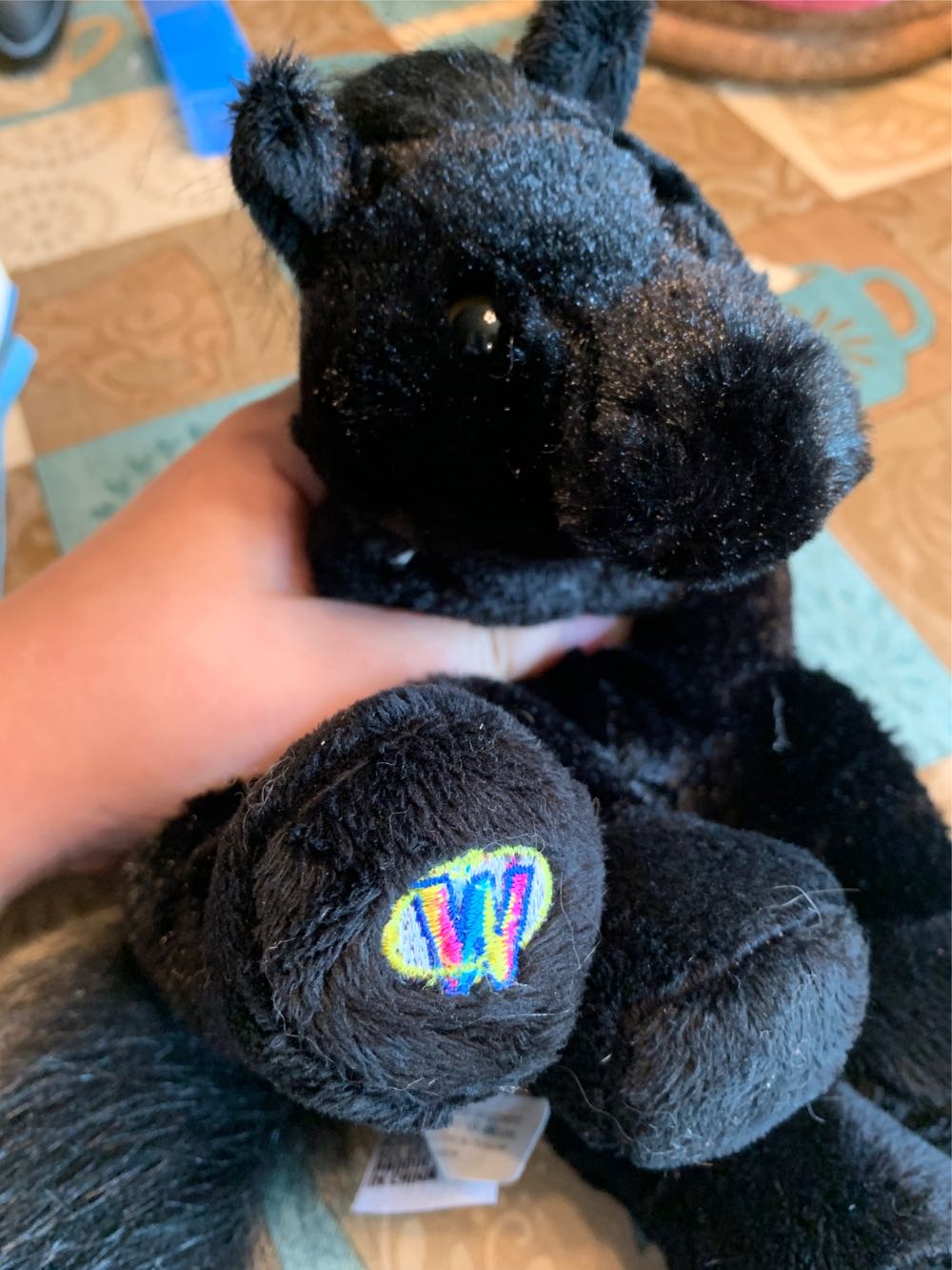 Webkinz Black Stallion  plush collectible - Main Image 2
