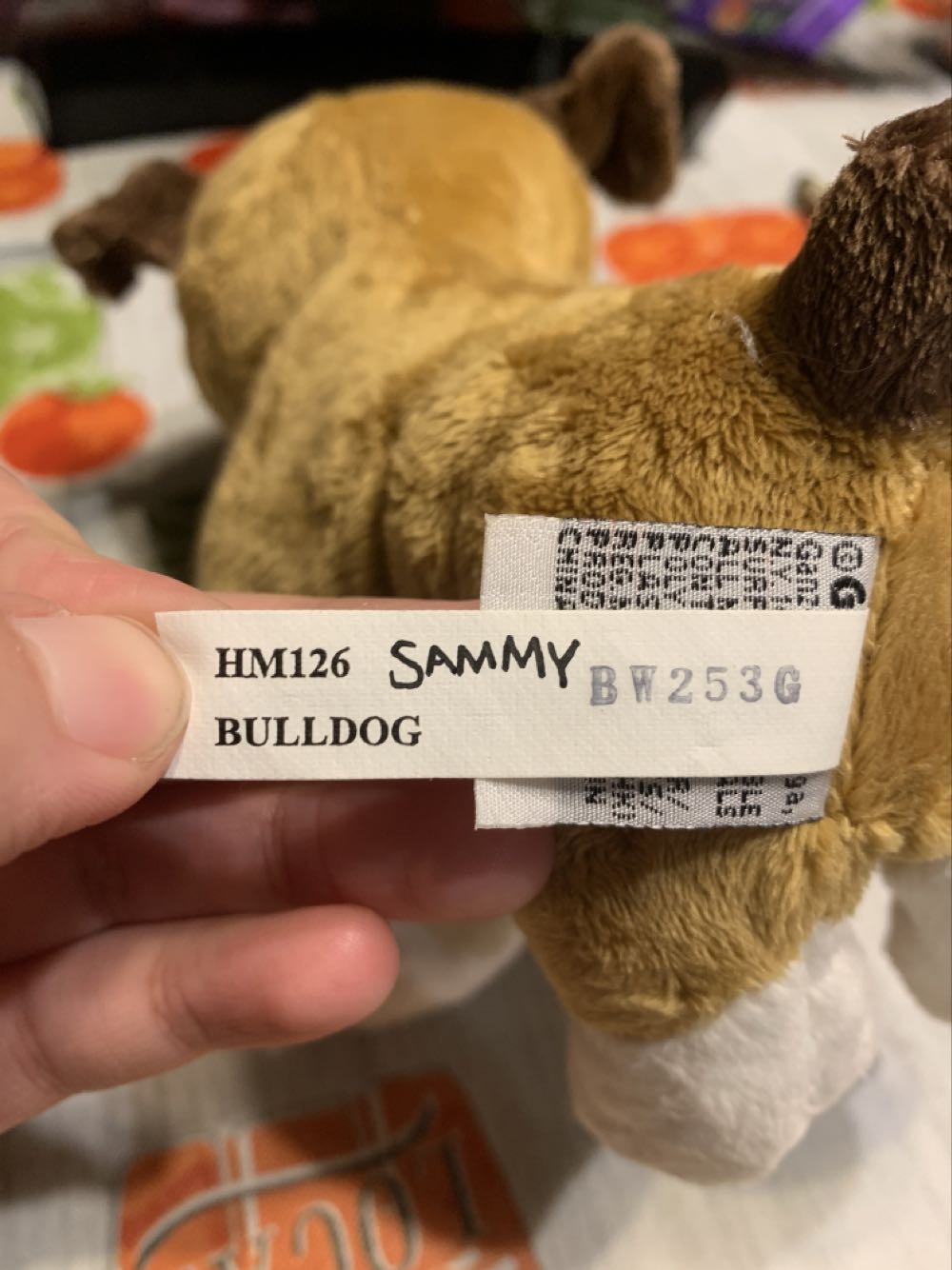 Webkinz Bulldog  plush collectible - Main Image 3